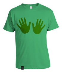 Red Hands T-Shirt Green